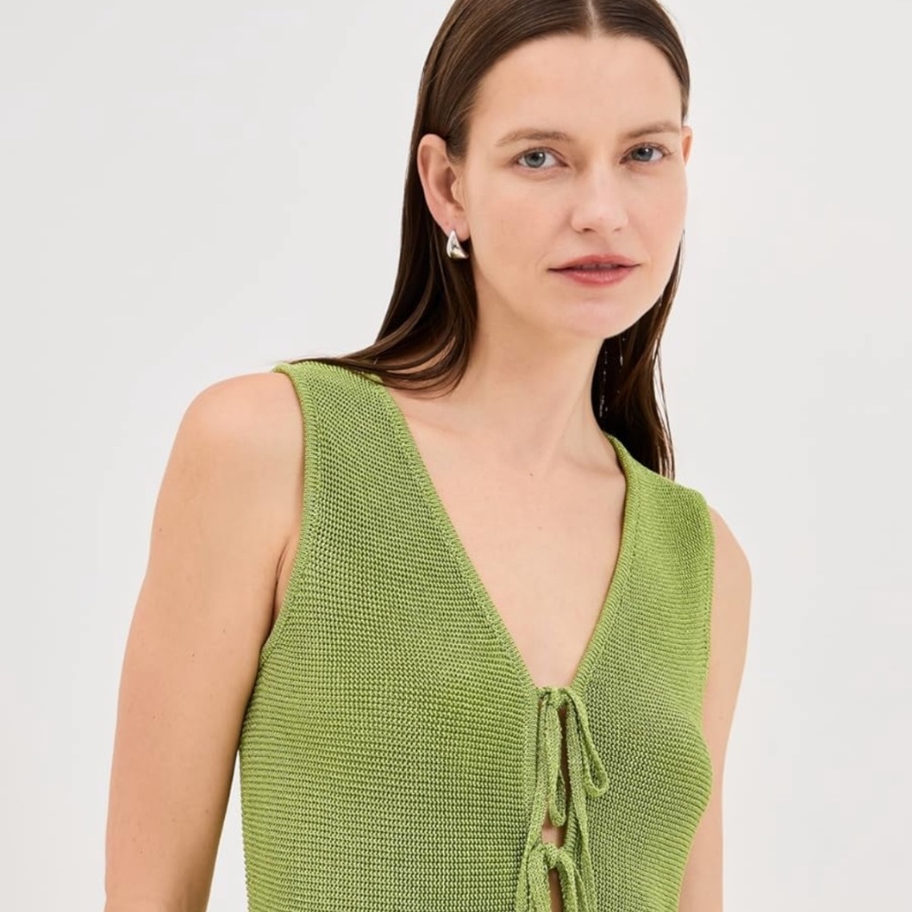 ALIGNE Isle Sparkle Tie Tank